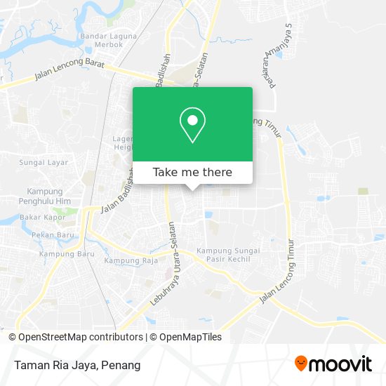 Taman Ria Jaya map