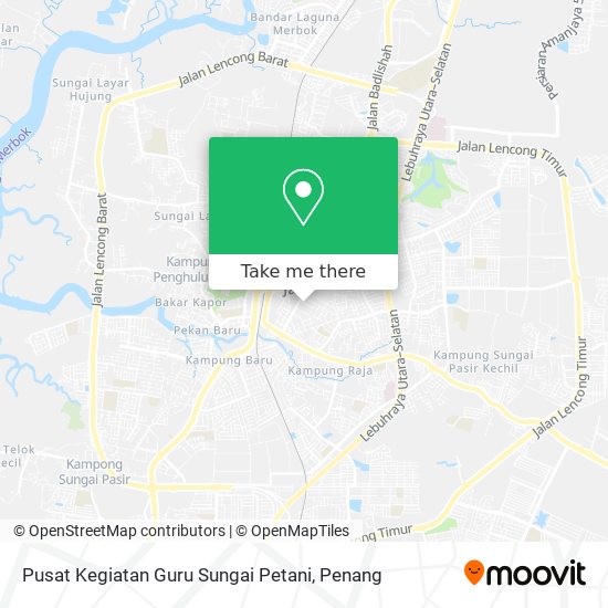 Pusat Kegiatan Guru Sungai Petani map