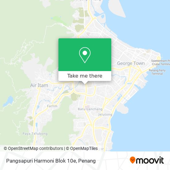 Pangsapuri Harmoni Blok 10e map