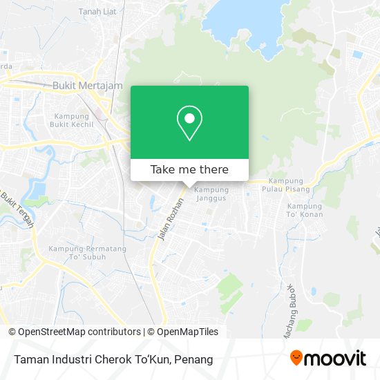 Taman Industri Cherok To‘Kun map