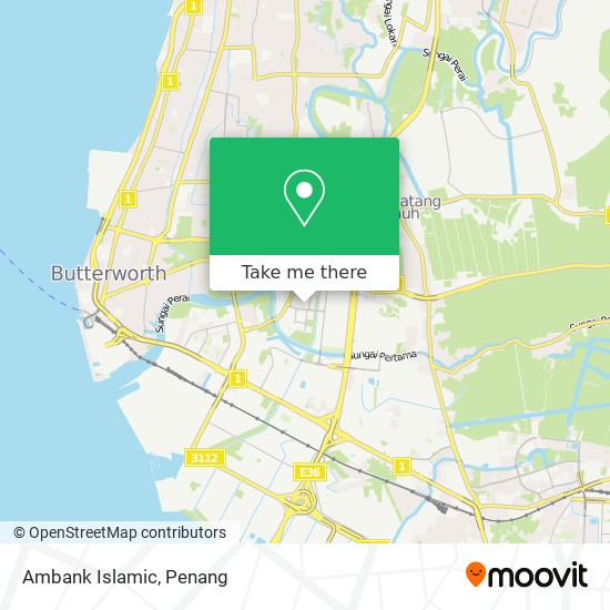 How To Get To Ambank Seberang Jaya In Pulau Pinang By Bus Or Ferry
