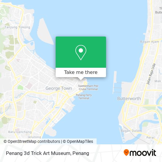 Penang 3d Trick Art Museum map