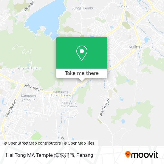 Hai Tong MA Temple 海东妈庙 map
