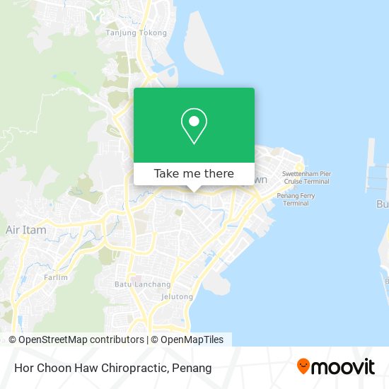 Hor Choon Haw Chiropractic map