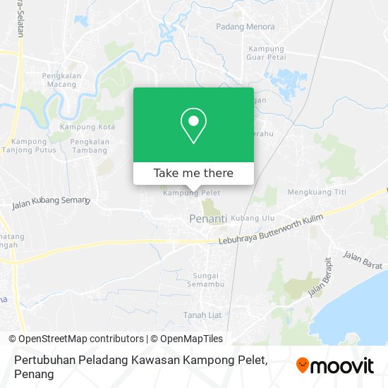 Peta Pertubuhan Peladang Kawasan Kampong Pelet