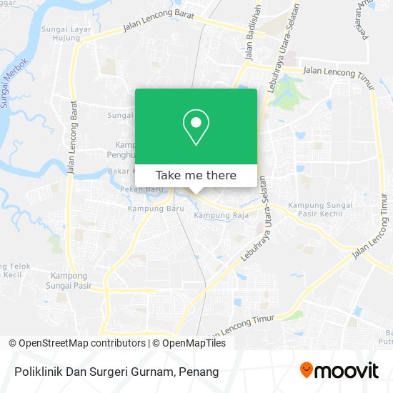 Poliklinik Dan Surgeri Gurnam map
