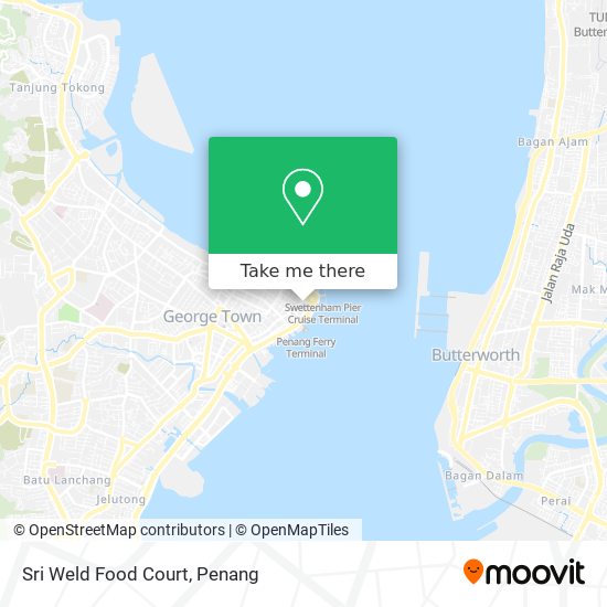 Sri Weld Food Court map