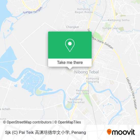 Peta Sjk (C) Pai Teik 高渊培德华文小学