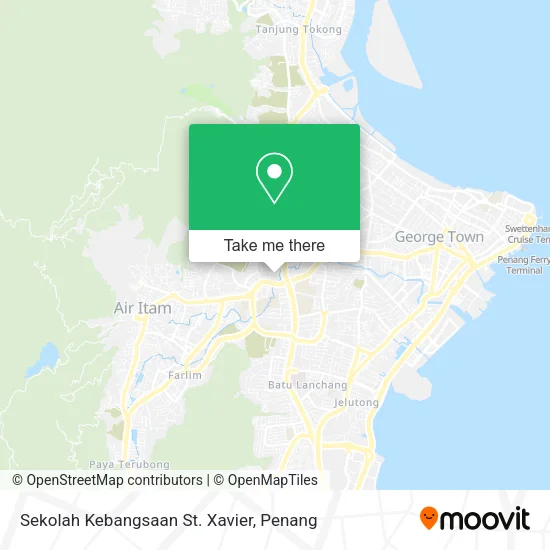 Sekolah Kebangsaan St. Xavier map