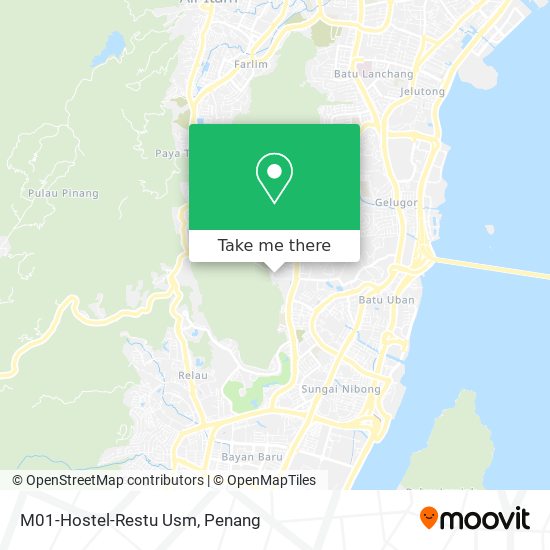 M01-Hostel-Restu Usm map