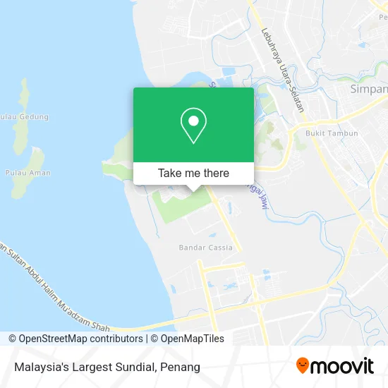 Peta Malaysia's Largest Sundial