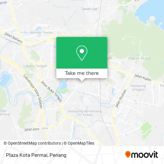 Plaza Kota Permai map