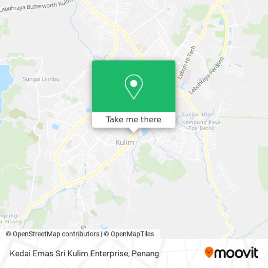 Peta Kedai Emas Sri Kulim Enterprise