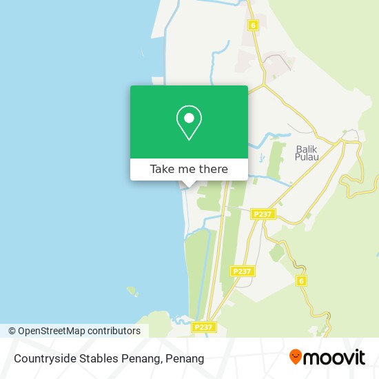 如何坐公交去pulau Pinang的countryside Stables Penang