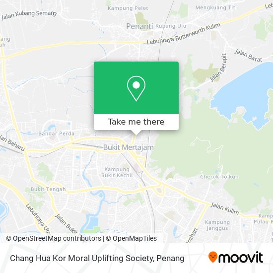 Chang Hua Kor Moral Uplifting Society map