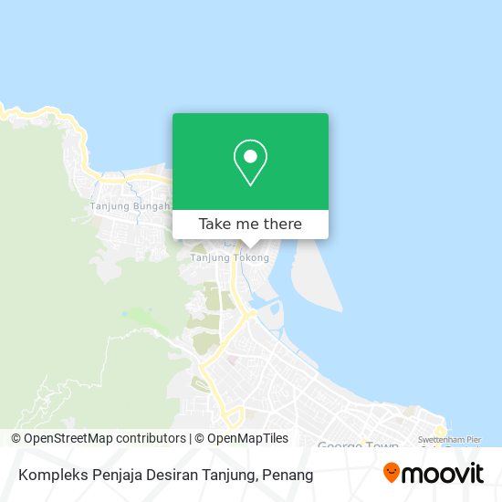 Peta Kompleks Penjaja Desiran Tanjung