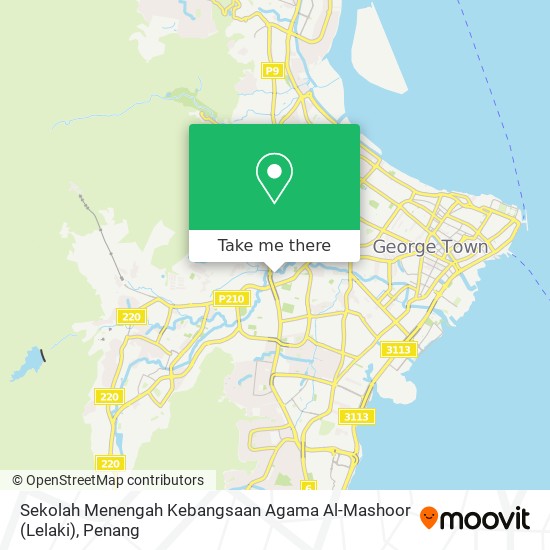 Cara Ke Sekolah Menengah Kebangsaan Agama Al Mashoor Lelaki Di Pulau Pinang Menggunakan Bis Atau Ferry Moovit