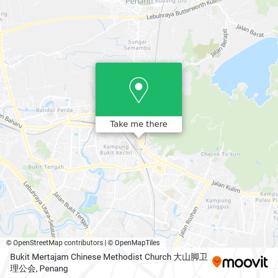 Bukit Mertajam Chinese Methodist Church 大山脚卫理公会 map