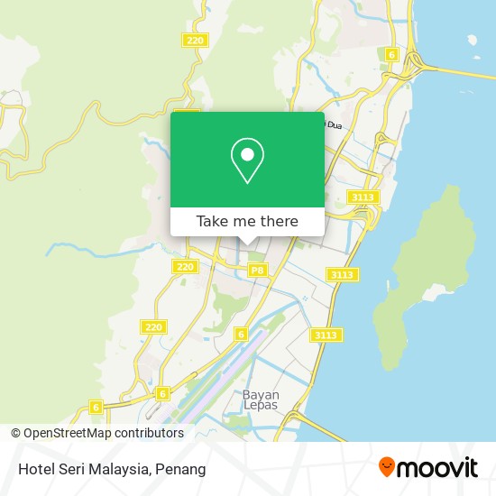 Hotel Seri Malaysia map