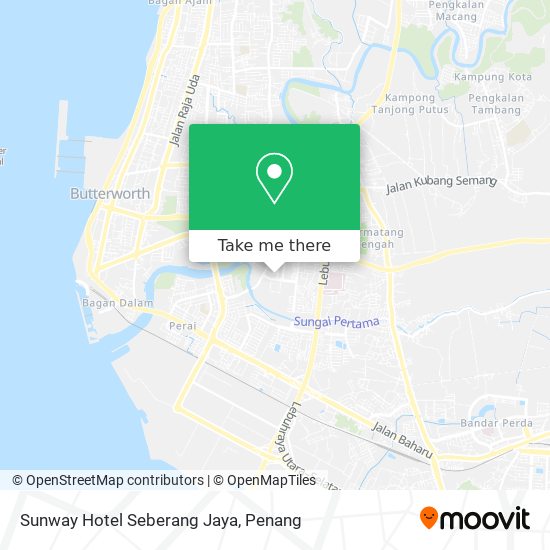Sunway Hotel Seberang Jaya map