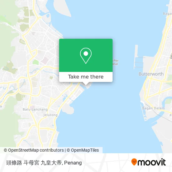 頭條路 斗母宮 九皇大帝 map