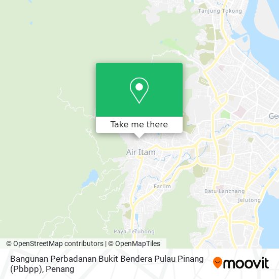 Bangunan Perbadanan Bukit Bendera Pulau Pinang (Pbbpp) map