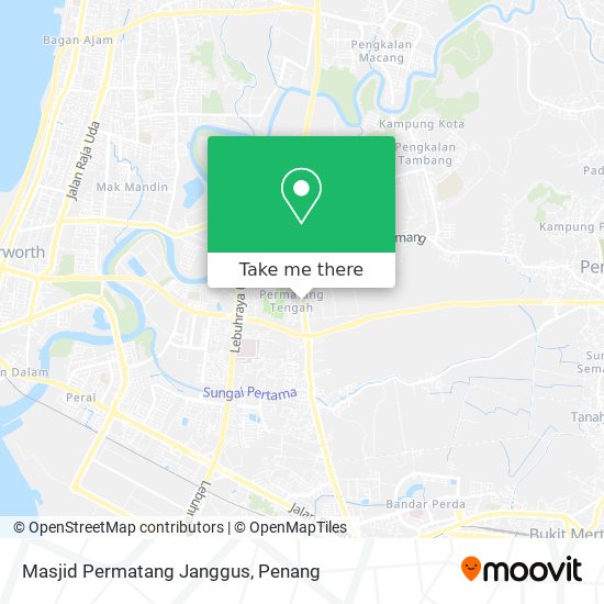 Masjid Permatang Janggus map