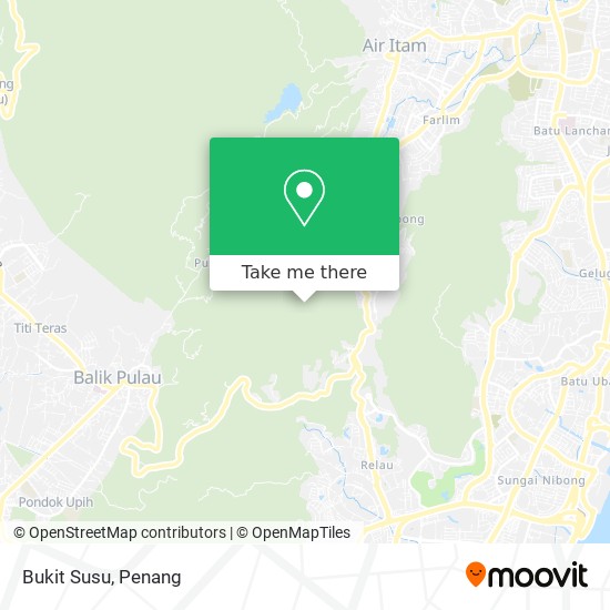 Bukit Susu map