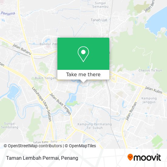 Taman Lembah Permai map