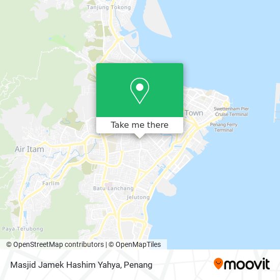 Masjid Jamek Hashim Yahya map