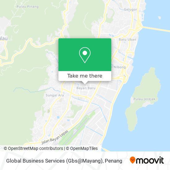 Global Business Services (Gbs@Mayang) map