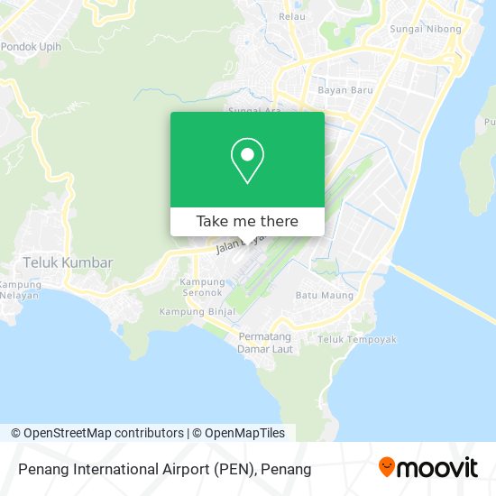 Penang International Airport (PEN) map
