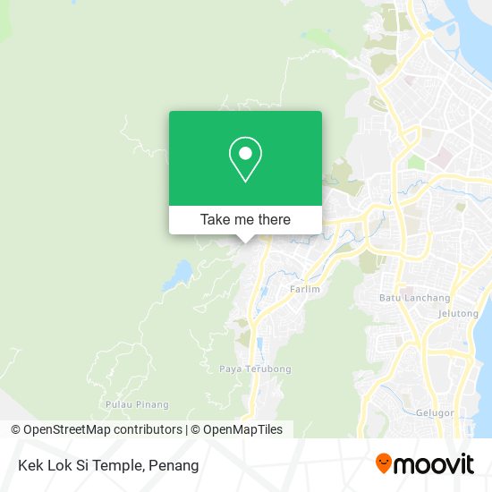 Kek Lok Si Temple map