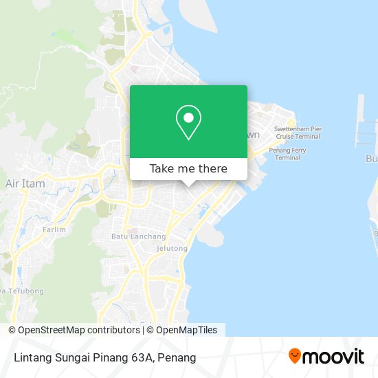 Lintang Sungai Pinang 63A map