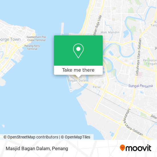 Masjid Bagan Dalam map