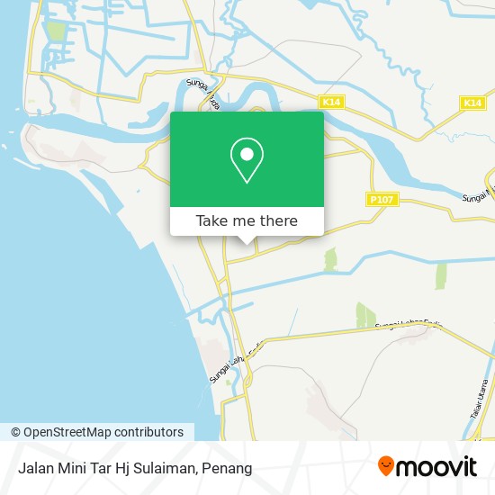 Peta Jalan Mini Tar Hj Sulaiman