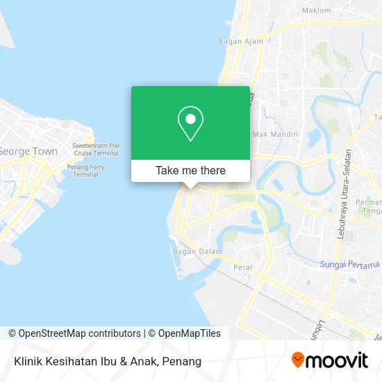Peta Klinik Kesihatan Ibu & Anak