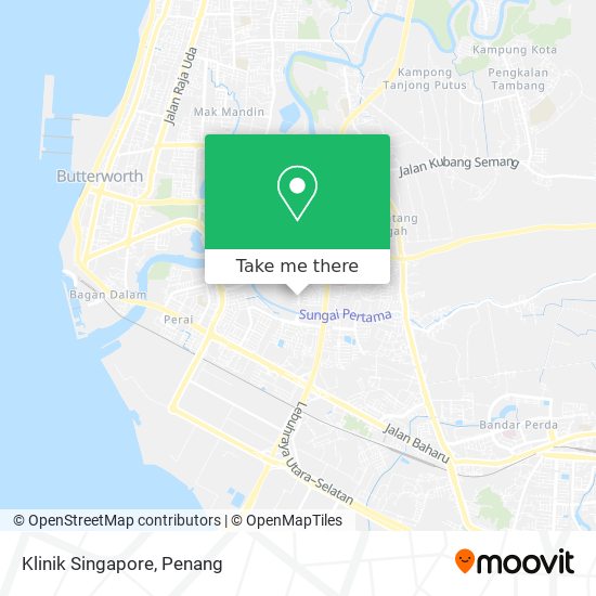 Klinik Singapore map