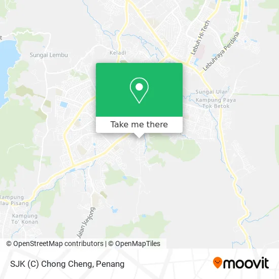 Peta SJK (C) Chong Cheng