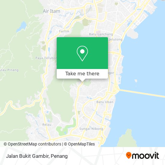 Jalan Bukit Gambir map