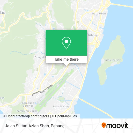 Jalan Sultan Azlan Shah map