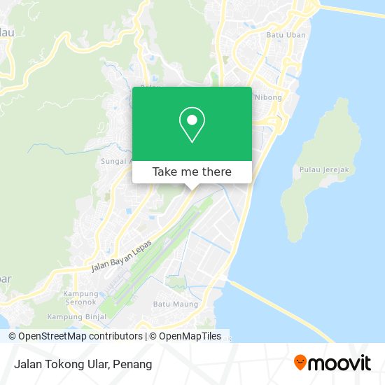 Peta Jalan Tokong Ular