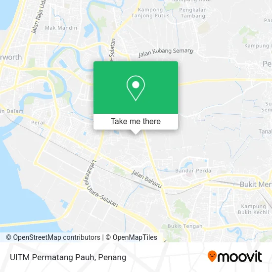 Peta UITM Permatang Pauh