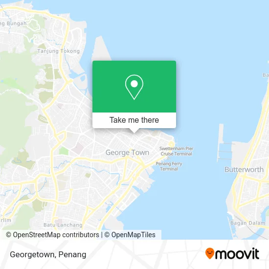 Georgetown map