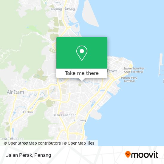 Jalan Perak map