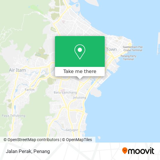 Jalan Perak map