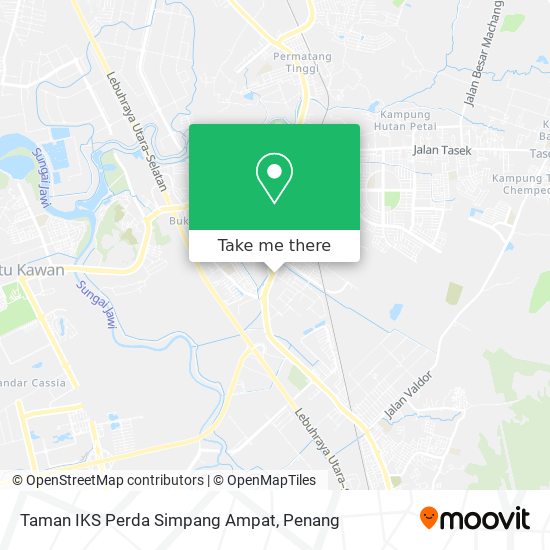 Taman IKS Perda Simpang Ampat map