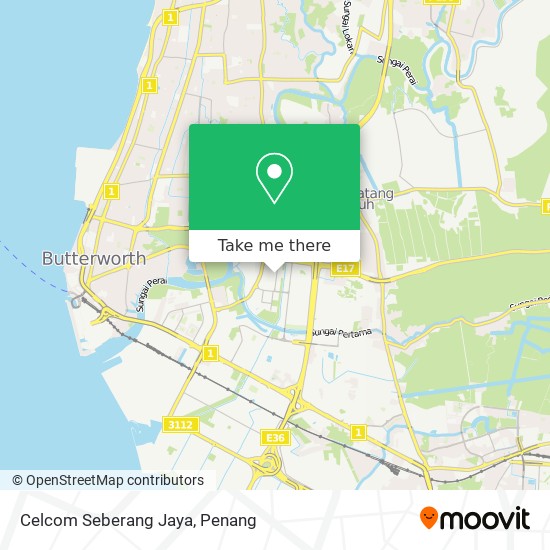 如何坐公交或轮渡去pulau Pinang的celcom Seberang Jaya