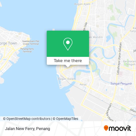 Jalan New Ferry map