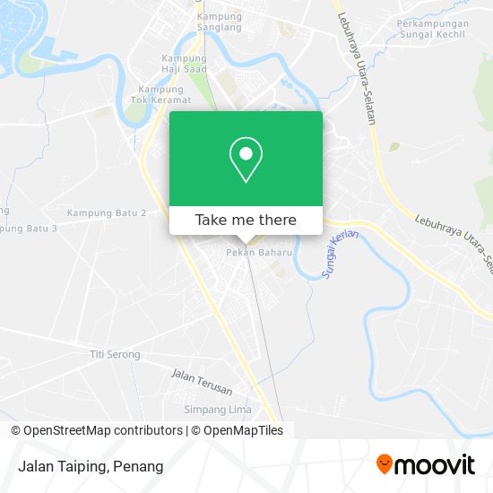 Peta Jalan Taiping